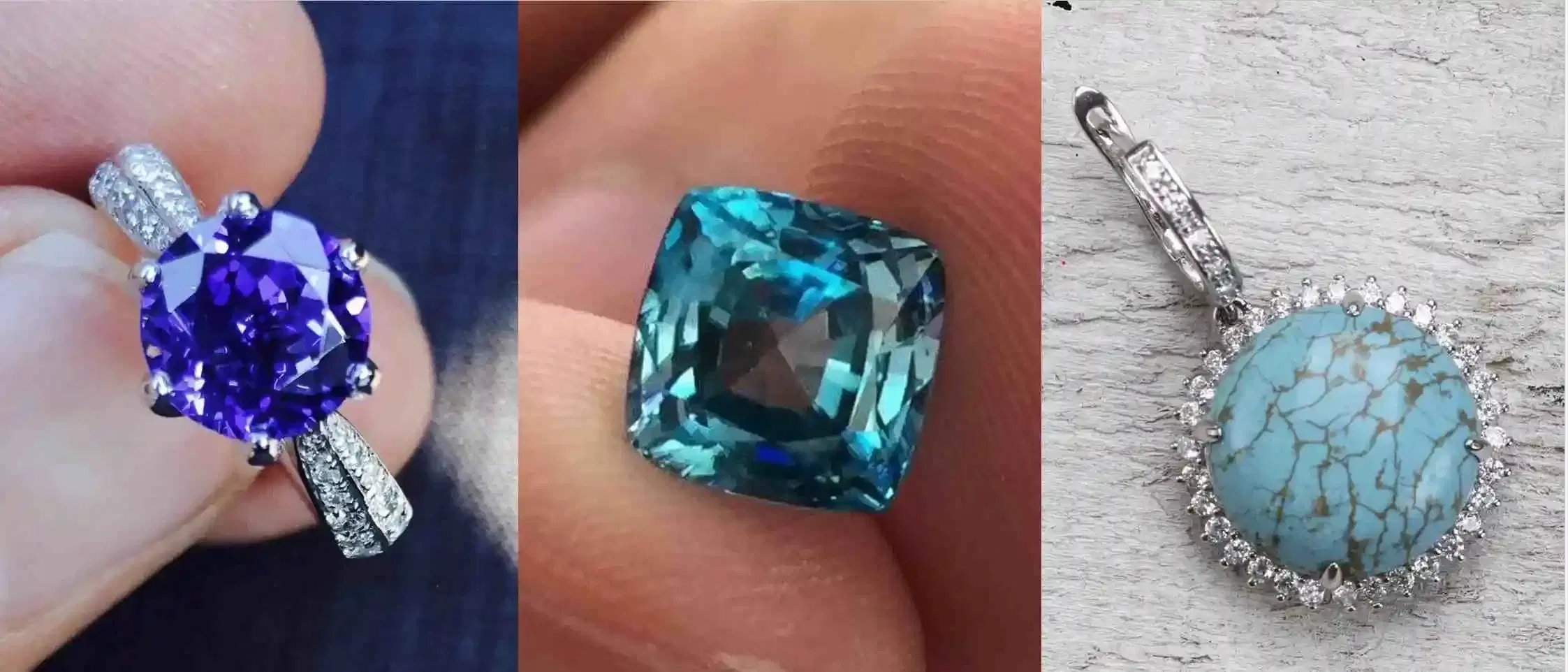 December Birthstones: Unique Qualities of Tanzanite, Turquoise & Zircon