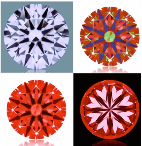 heart and arrows cut